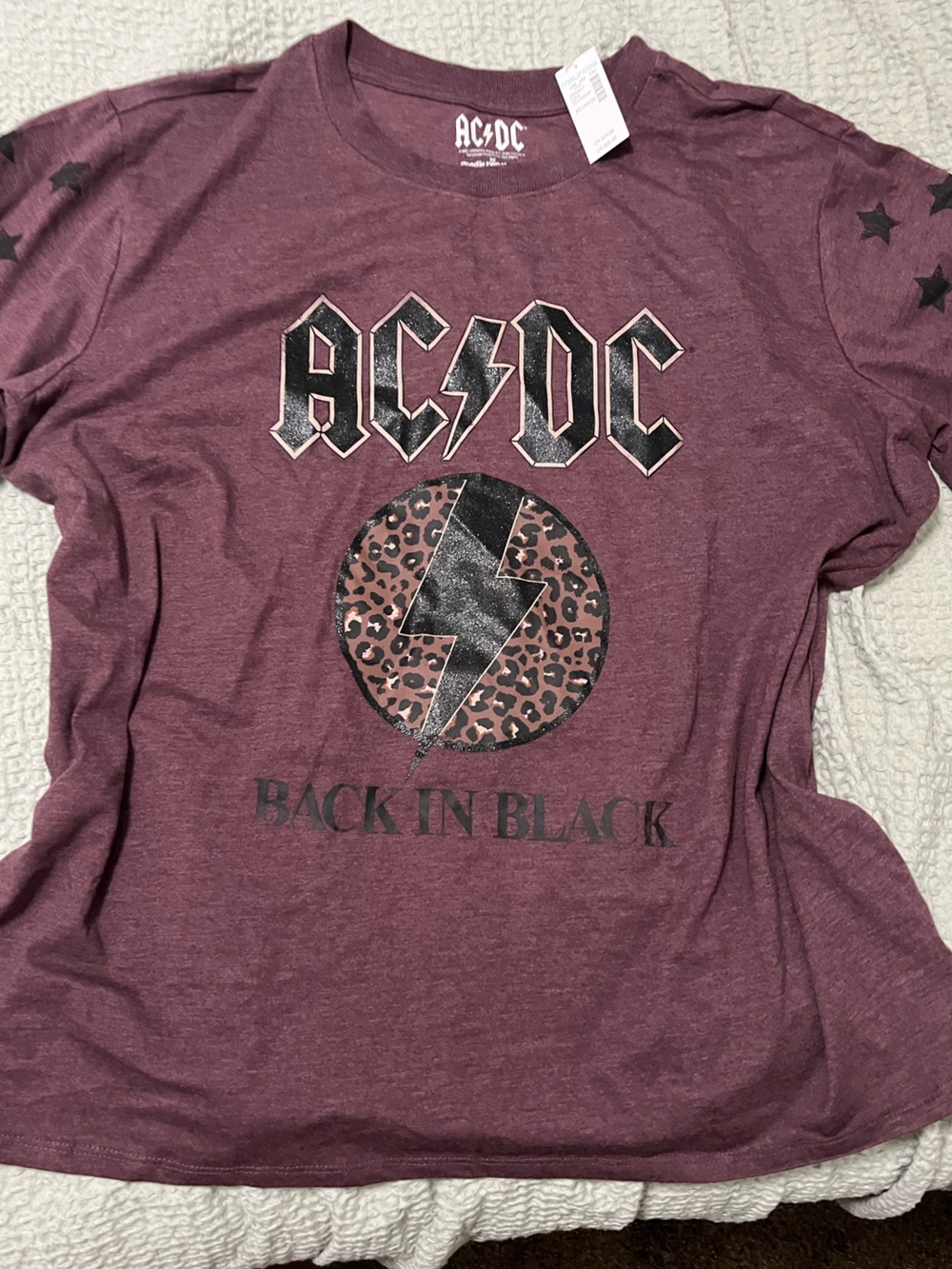 AC/DC Graphic Tee NWT